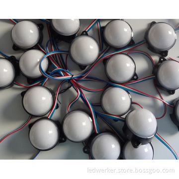 dmx512 50mm round RGB led pixel